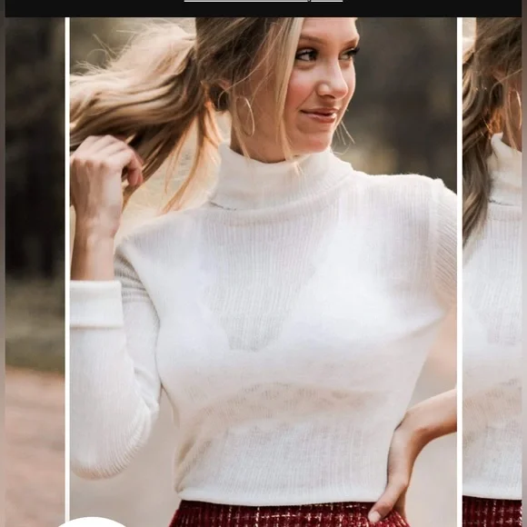 Sweaters Select Trend Brown Turtle Neck Sweater In Size M Poshmark